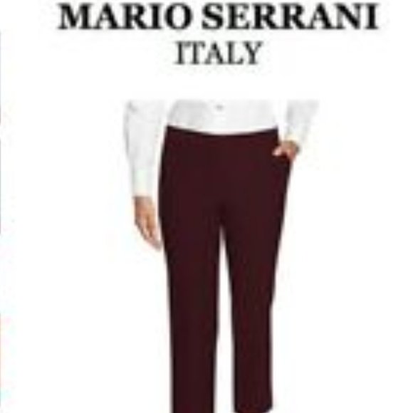 Mario Serrani (ITALY) Ladies Black Jacquard Comfort Stretch Pant - Picture 7 of 17